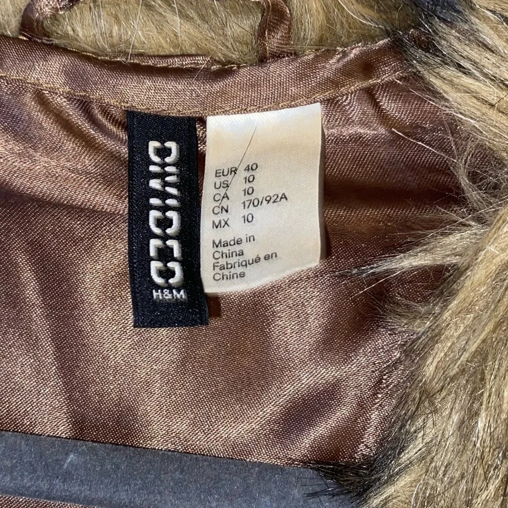 H&M Faux fur vest_2